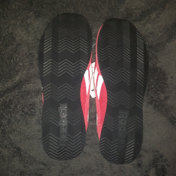 🆕Reebok | Classics Suede Mens Red & White Sneaker Shoes Size 12 - Picture 9 of 12